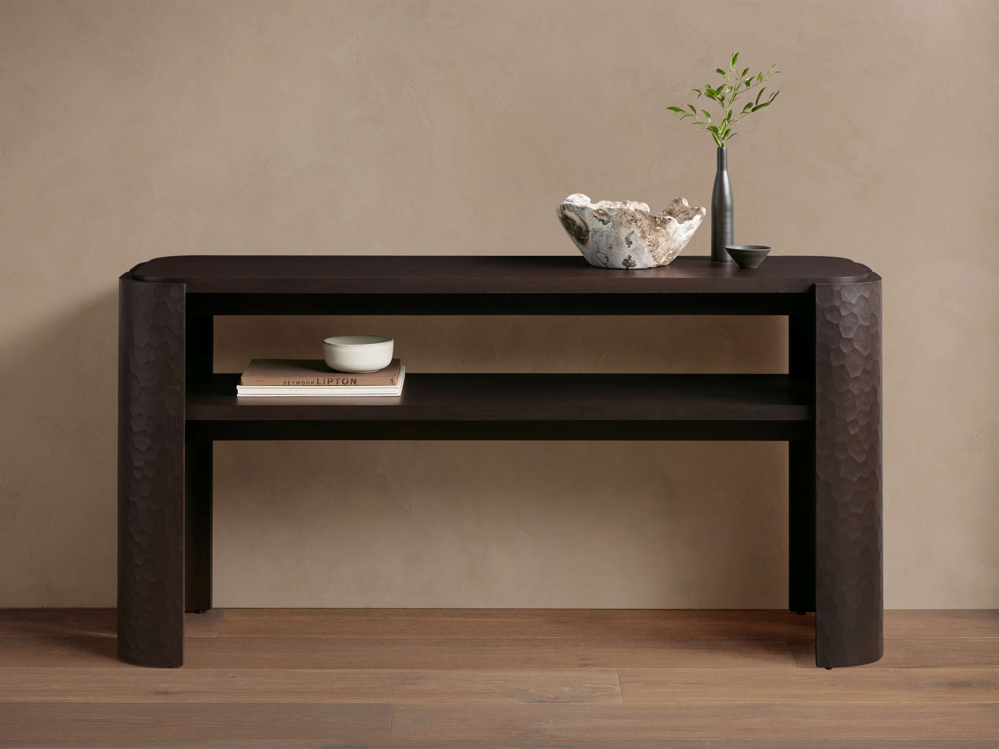 Chiseled Console Table