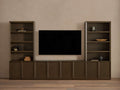 Nason Modular Open Media Cabinet Set