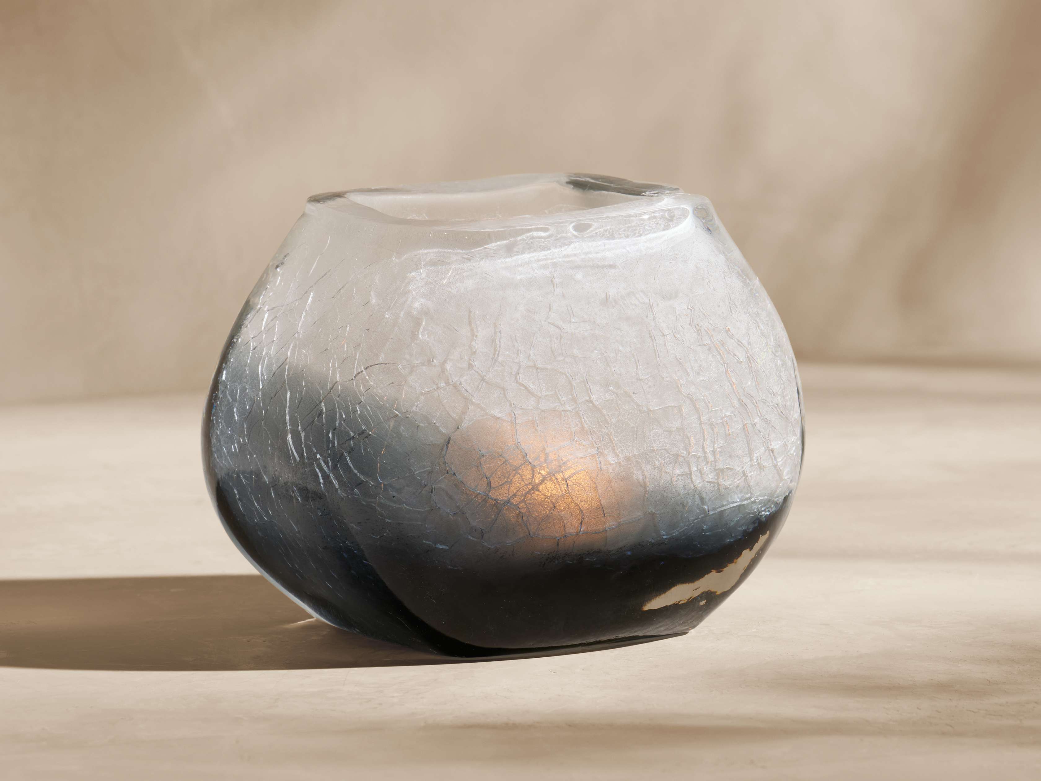 Indigo Tealight Holder