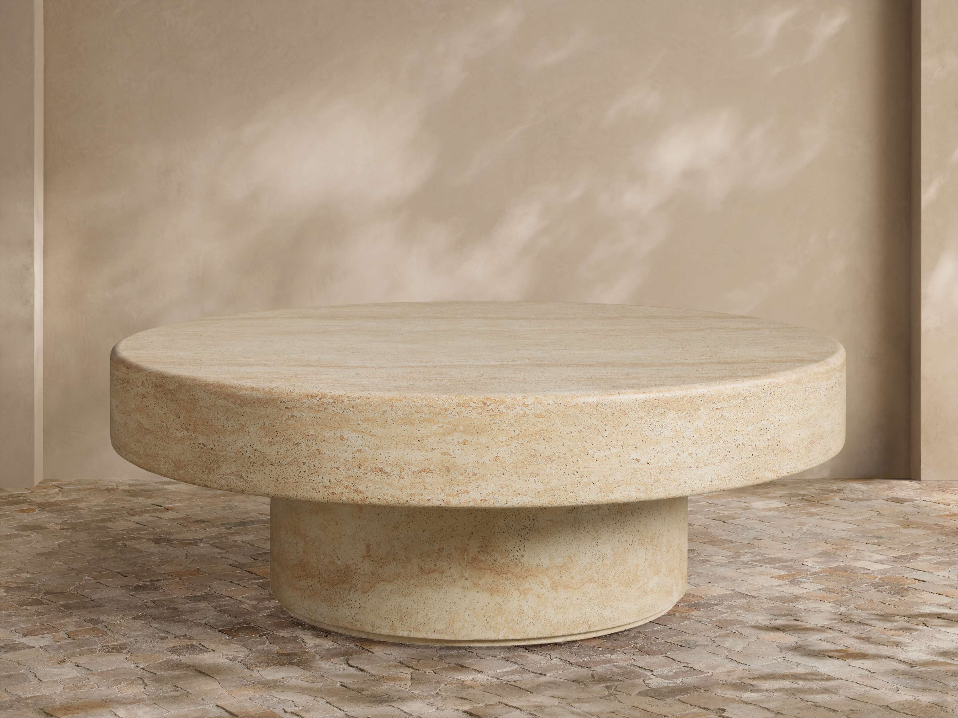 Azores Outdoor Round Coffee Table