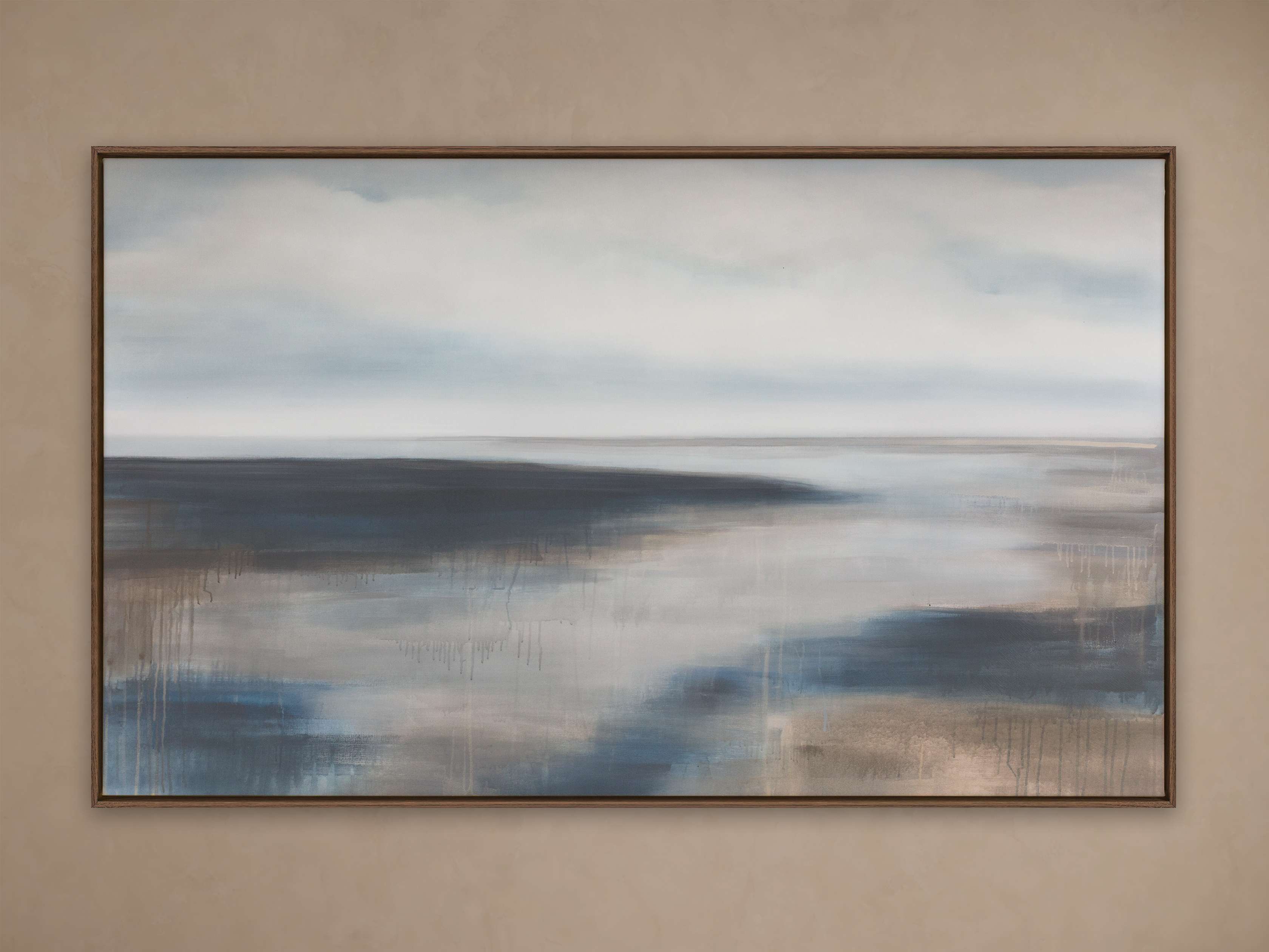 Blue Waters Framed Print