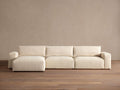 Keegan Tailored Three-Piece Chaise Sectional