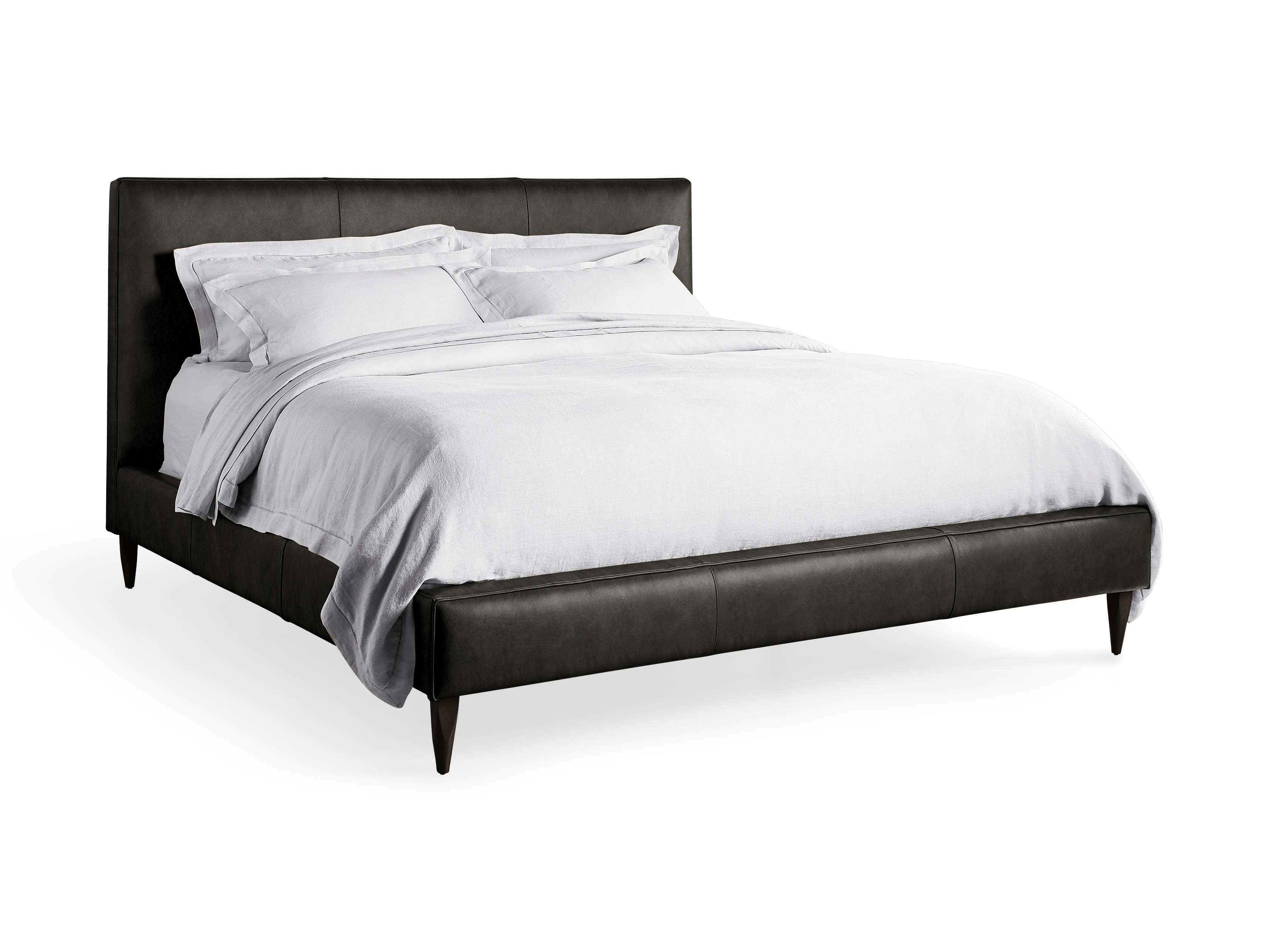 Andes Leather Bed