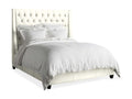 Devereaux Leather Tufted Bed