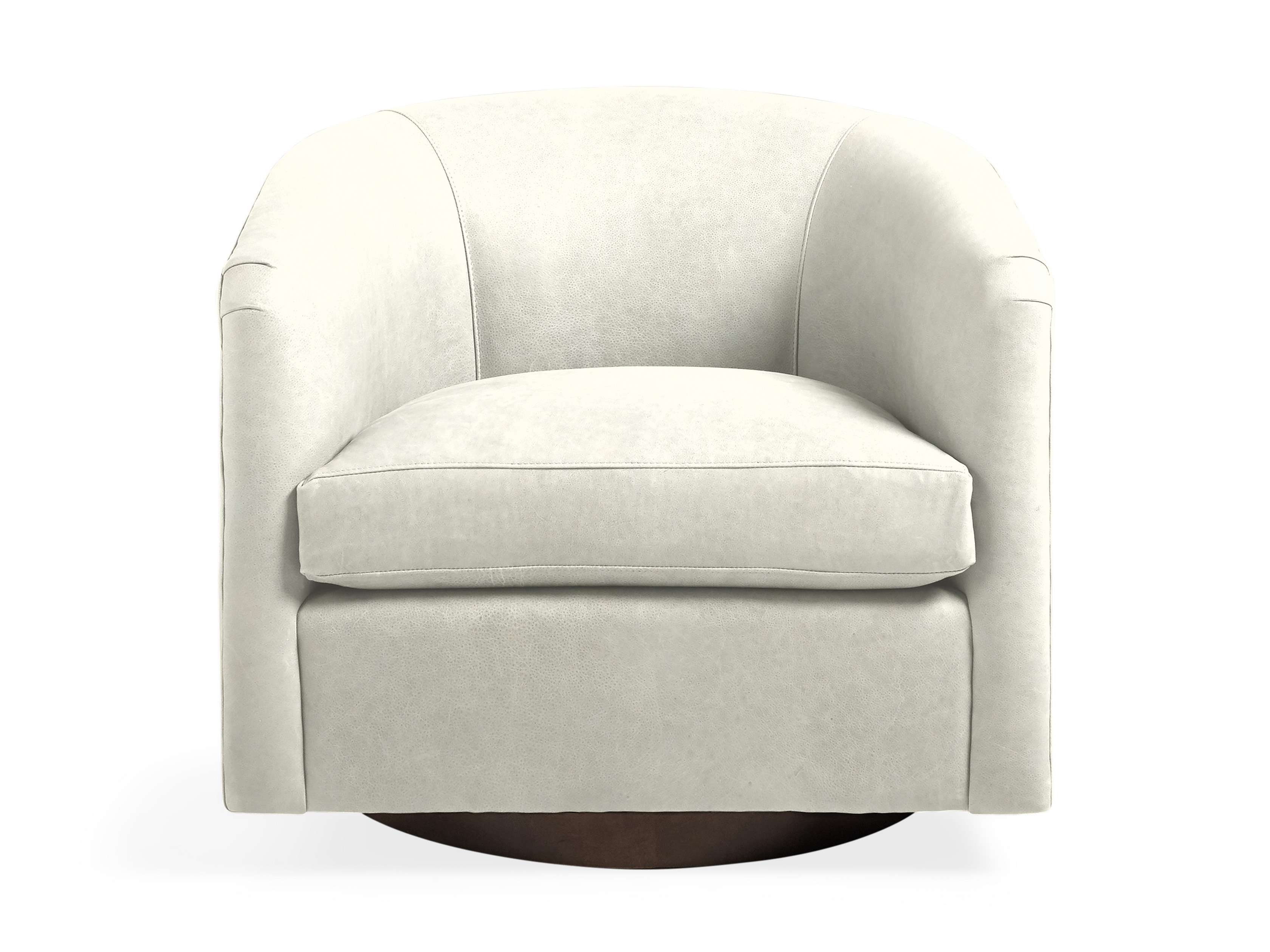 Bowan Leather Swivel Chair