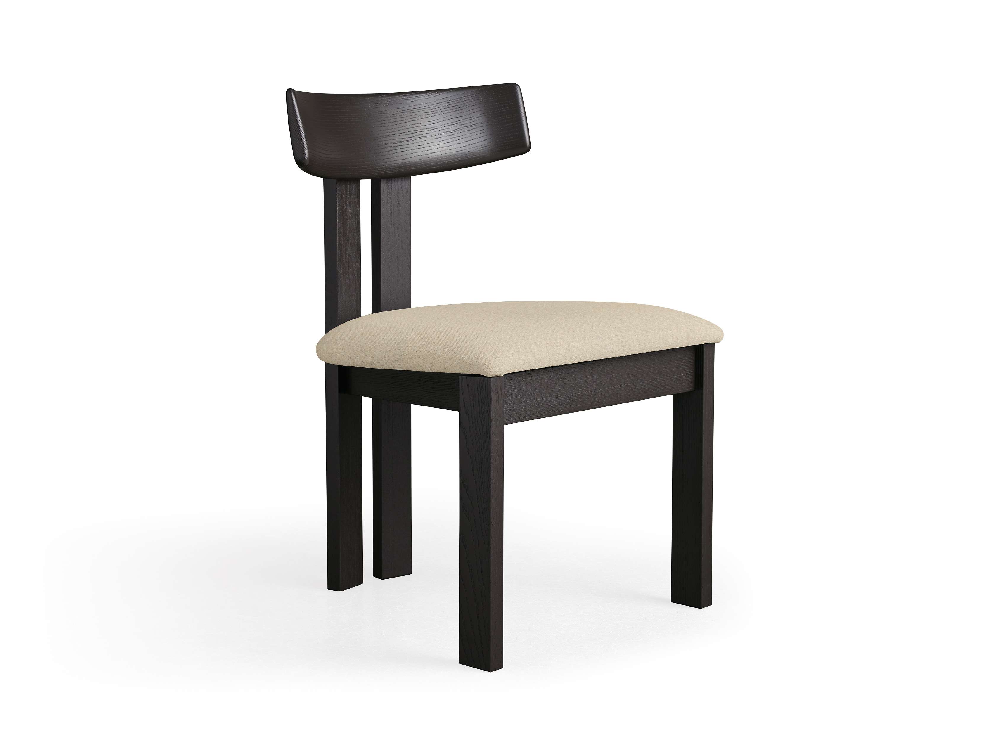 Rodin Wood Back Dining Chair